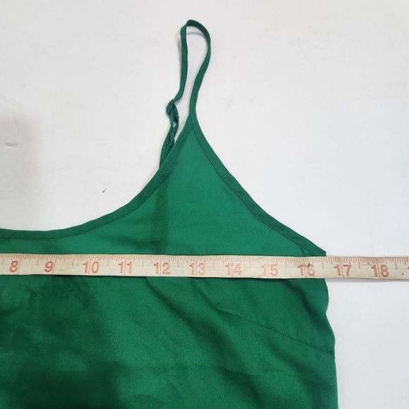 4x$25 Hoss intropia green semi sheer slip chemise dress XS - Picture 4 of 11